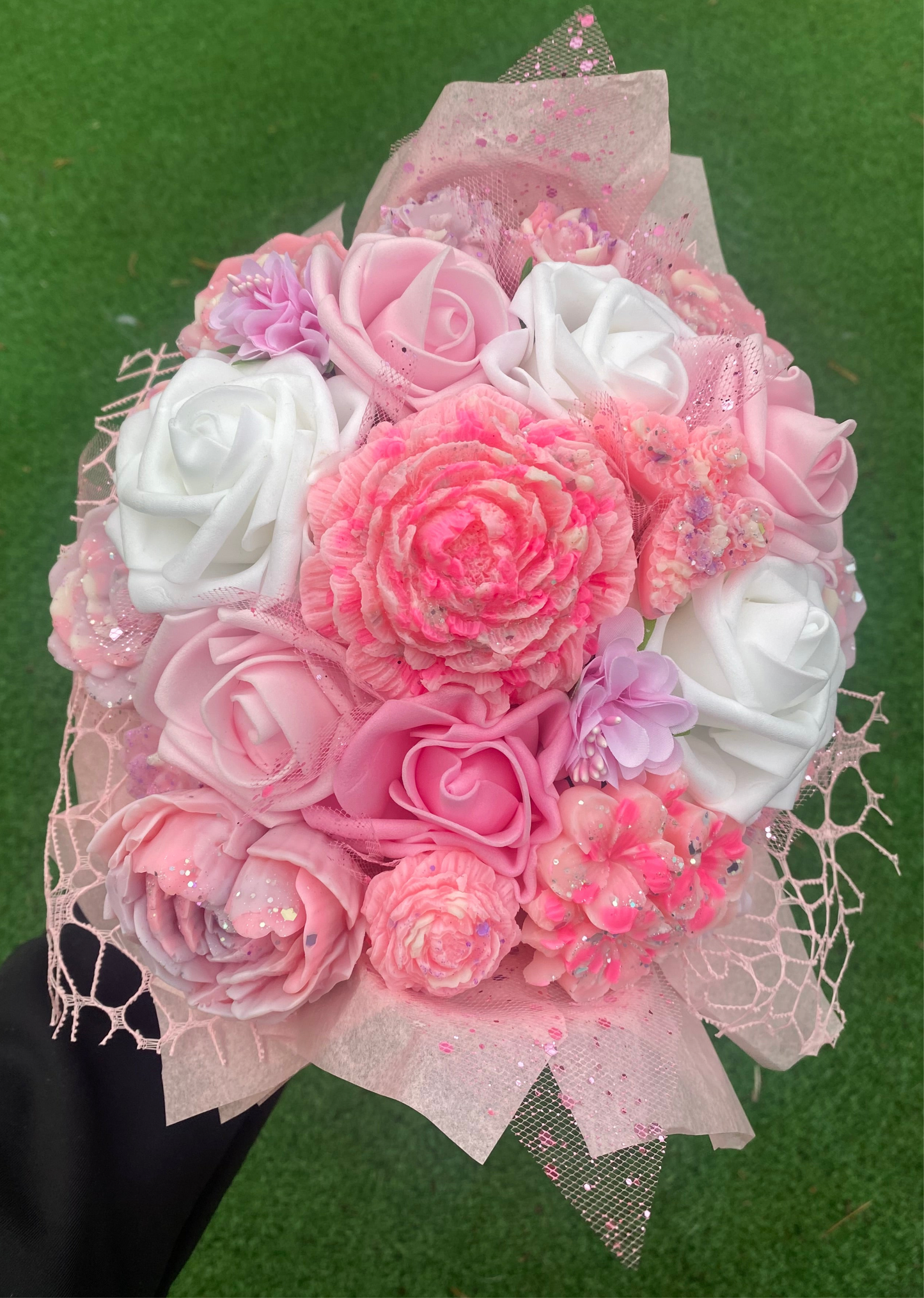 Faux Flower & Scented Wax Melt Bouquet