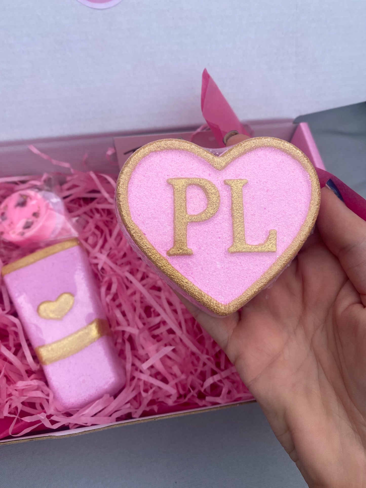 P Louise Make Up Theme Bath Bomb Gift Box