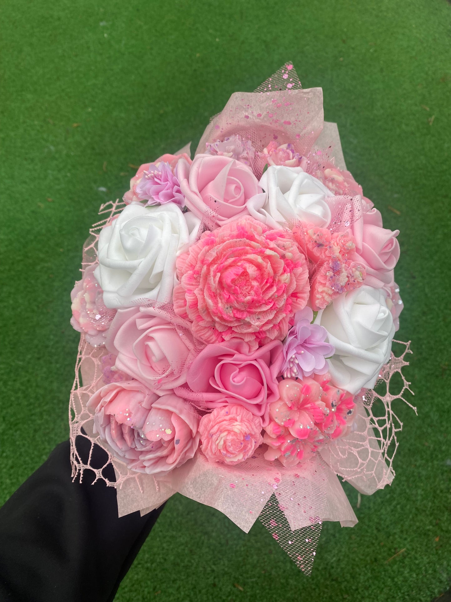 Faux Flower & Scented Wax Melt Bouquet