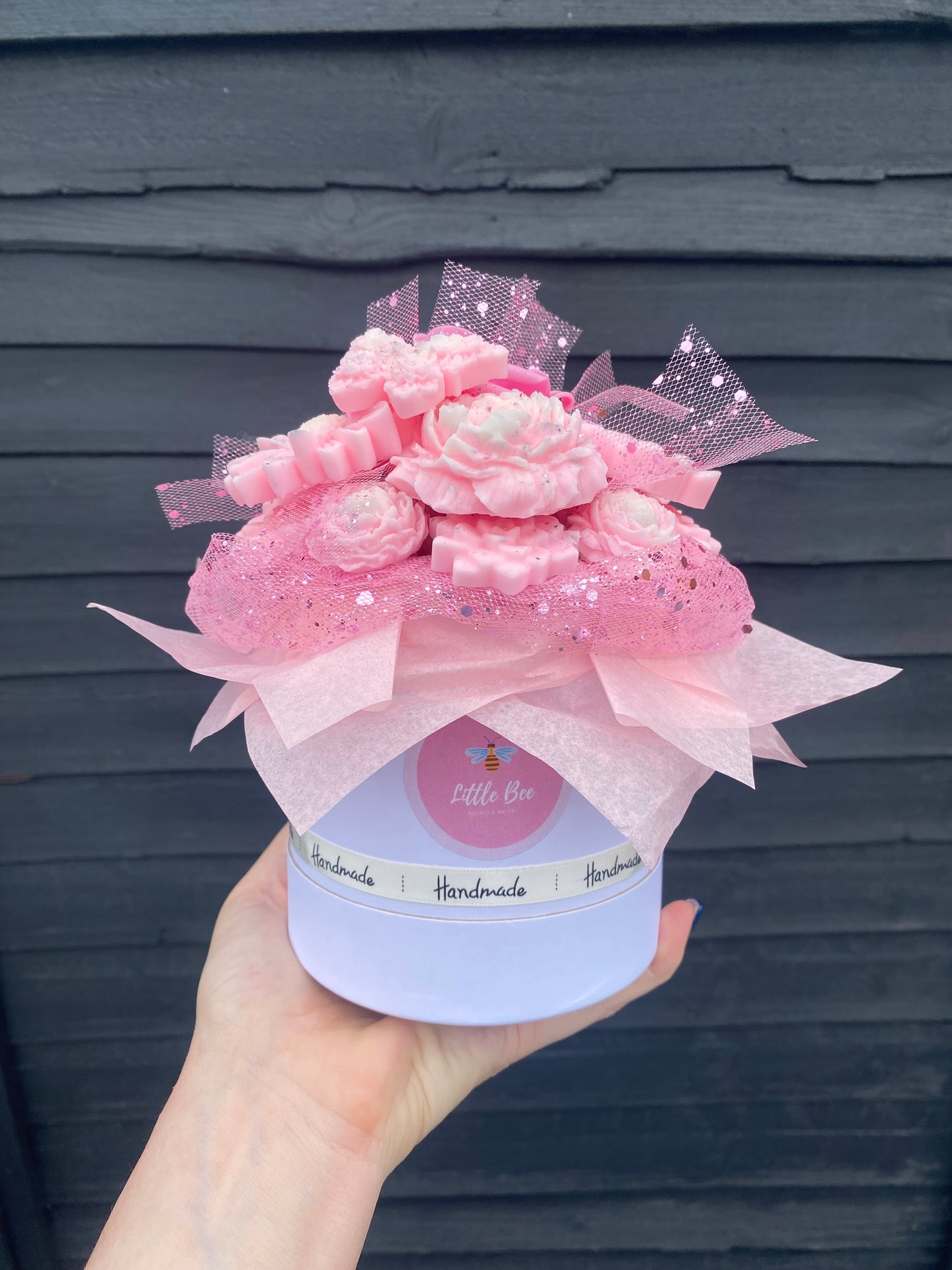 Scented Wax Melt Hat Box Bouquet