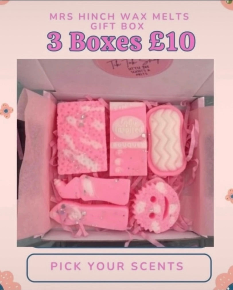 Pick 3 scents -hinch wax melts £10