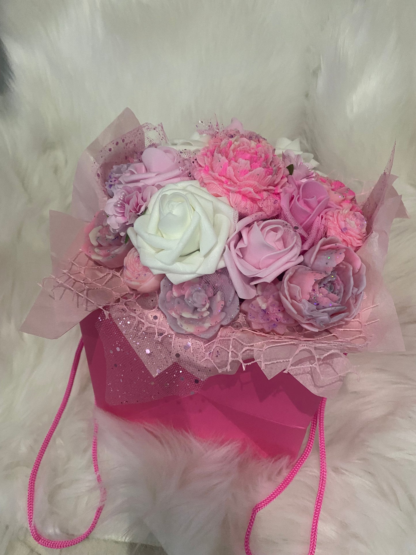 Faux Flower & Scented Wax Melt Bouquet