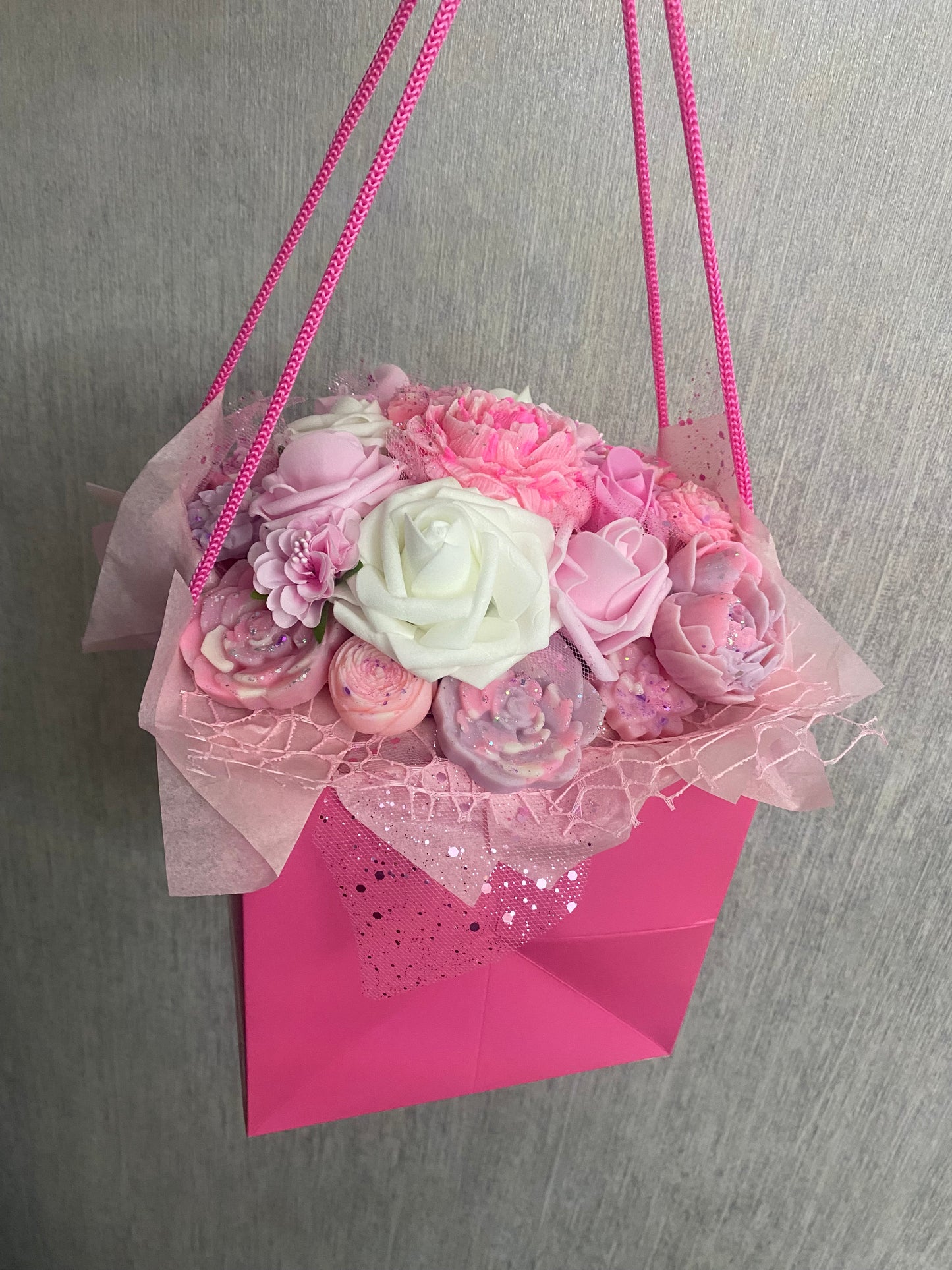 Faux Flower & Scented Wax Melt Bouquet