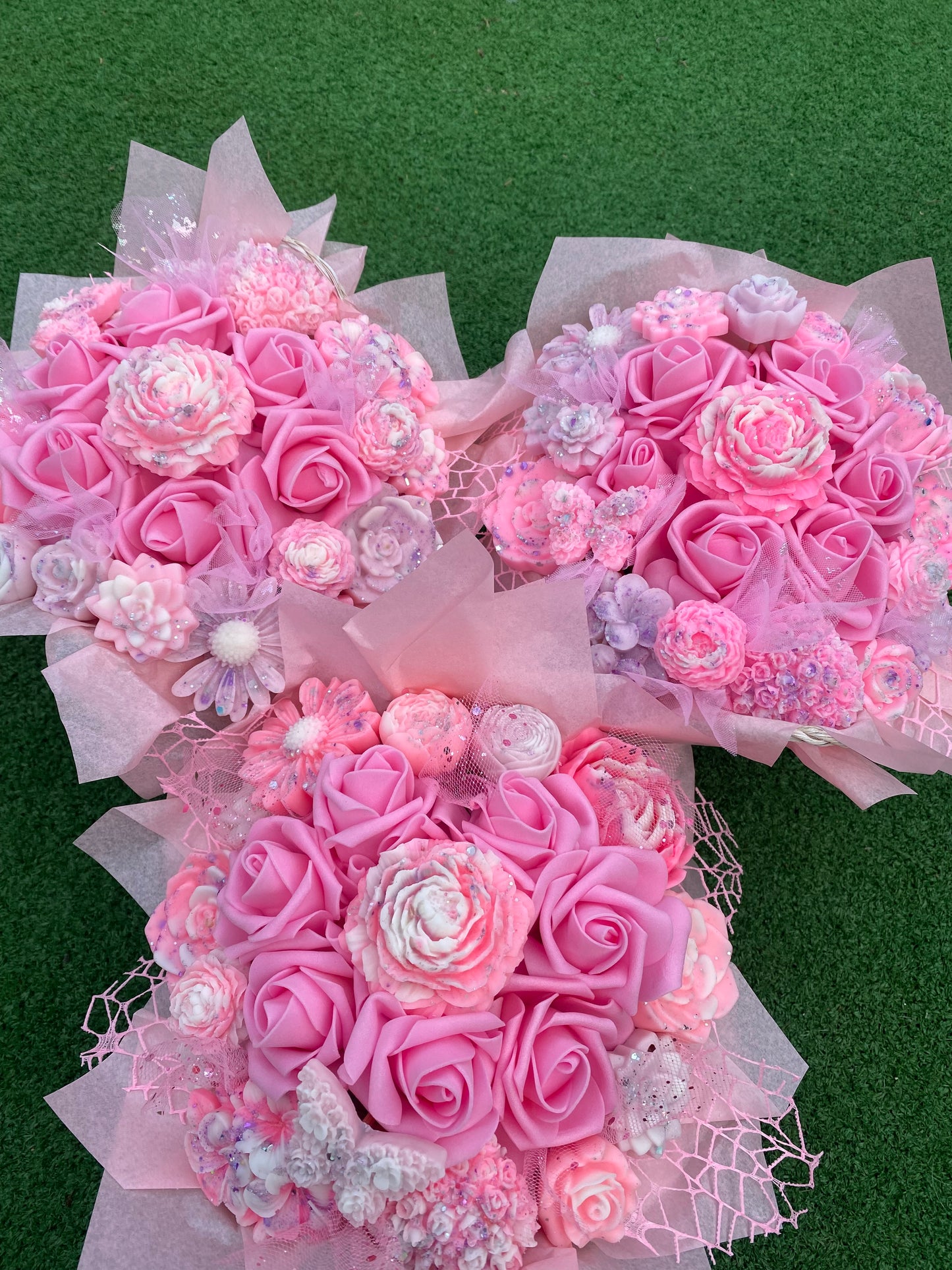 Faux Flower & Scented Wax Melt Bouquet