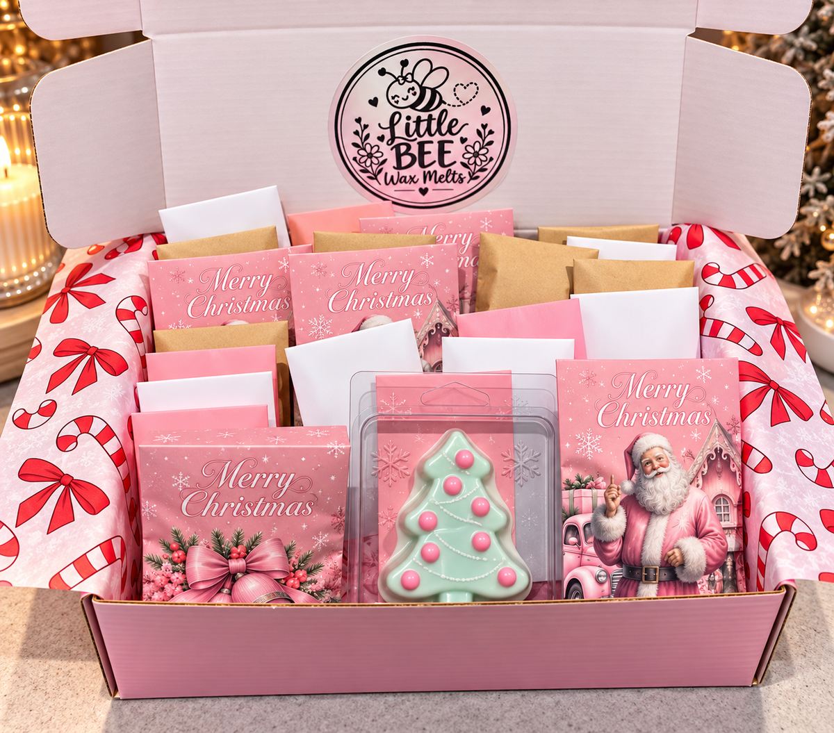 Little Bee Christmas Wax Melt Advent Calendar – 25 Days of Scented Wax Melts -PRE ORDER ships 9th November -