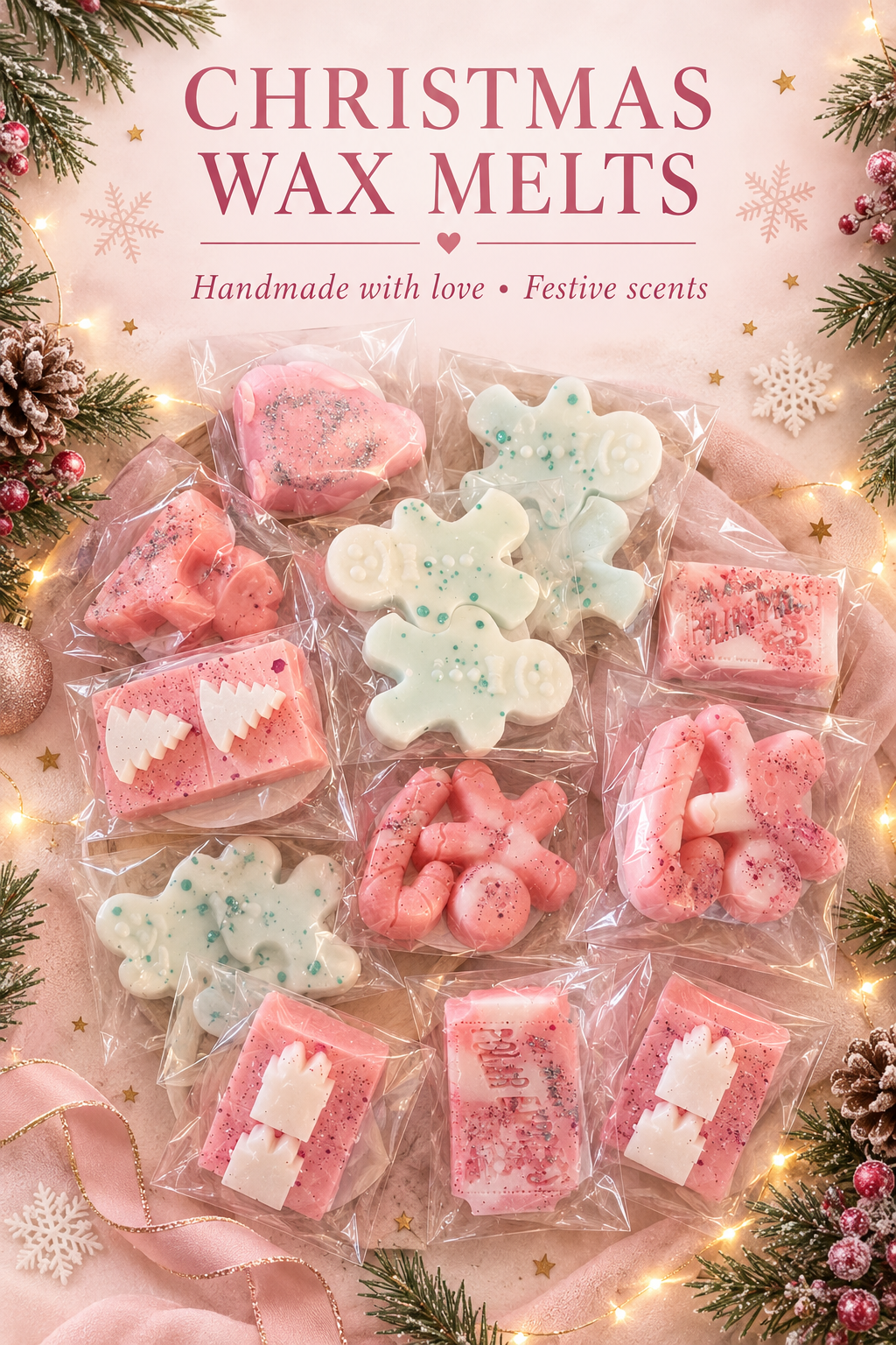 Little Bee Christmas Wax Melt Advent Calendar – 25 Days of Scented Wax Melts -PRE ORDER ships 9th November -