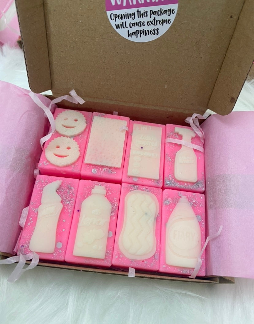 Cleaning Shapes Wax Melt Gift Box